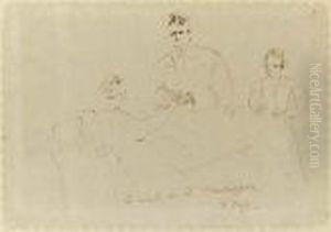 La Visite Du Dr. Homburger by Raoul Dufy