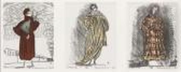 Croquis [dress Designs]: Six Plates - view 1