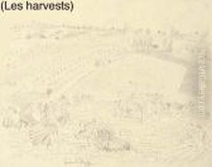 Les Harvests And Vence by Raoul Dufy