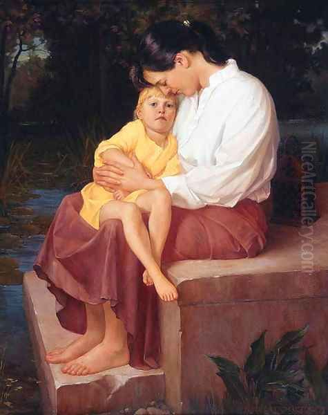 Mother and Daughter - view 1