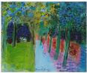 Hyde Park (paysage Londonien) by Raoul Dufy