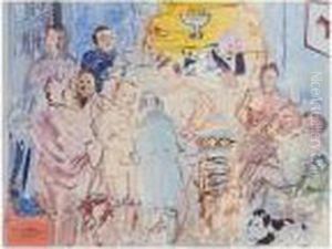 Le Repas Des Chasseurs by Raoul Dufy