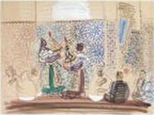 Chez Le Pacha by Raoul Dufy