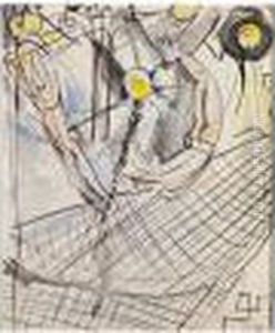 Les Acrobates by Raoul Dufy