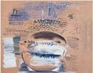 Nature Morte Aux Poissons Au Bord De La Mer by Raoul Dufy