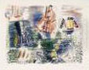 Fete Nautique. 1921. by Raoul Dufy