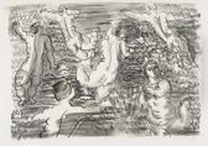 Les Baigneuses by Raoul Dufy