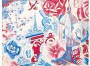 Huile Sur Papier Maroufle Sur Bois Realisee Pour La Maison Bianchini-ferier De Lyon by Raoul Dufy