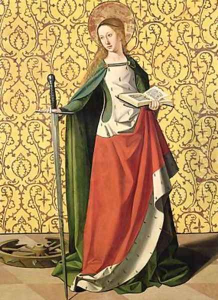St Catherine of Alexandria - view 1