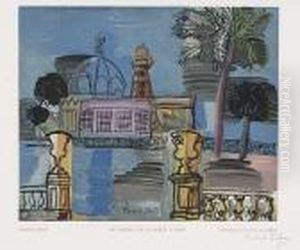 Le Casino D Ela Jetee A Nice<</b> by Raoul Dufy