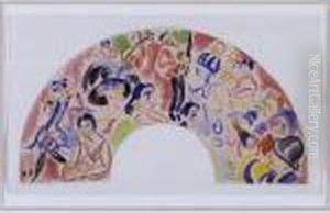Jazz, Etude Pour Un Eventail by Raoul Dufy