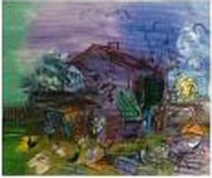 Cour De Ferme by Raoul Dufy