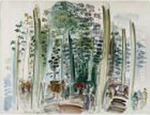 Le Paddock by Raoul Dufy
