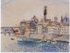 Pont Sur L'arno A Florence by Raoul Dufy