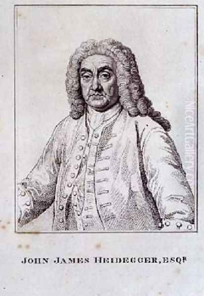 John James Heidegger 1666-1749 - view 1