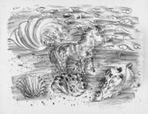 Pony Et Coquillages by Raoul Dufy