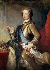 Louis XV 1710-74 by Jean Baptiste van Loo