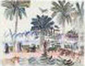 Cannes, Vue Sur Le Suquet by Raoul Dufy