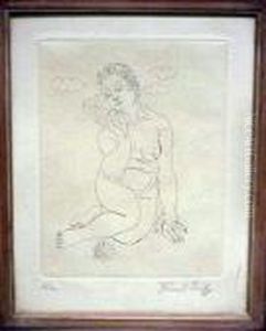 Nude With Shells by Raoul Dufy