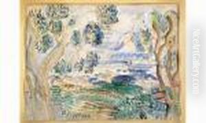 Paysage De Provence, Circa 1923 by Raoul Dufy