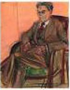 Portrait De Pierre Brune by Raoul Dufy