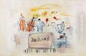 Mozart by Raoul Dufy