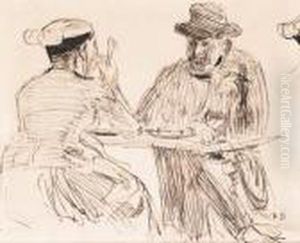 Repas De Paysans by Raoul Dufy