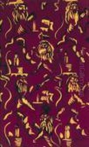 Composition Violet Et Jaune by Raoul Dufy