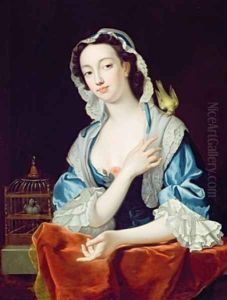 Portrait of Peg Woffington 1718-60 by Jean Baptiste van Loo