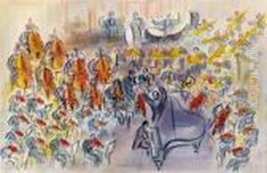 L'orchestre by Raoul Dufy
