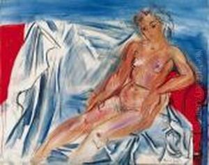 Nu Au Canap by Raoul Dufy