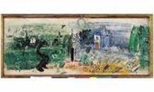 Composition A La Tonnelle. by Raoul Dufy
