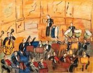 L'orchestre by Raoul Dufy