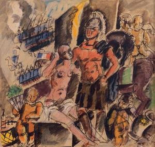 Scene Mythologique - view 1