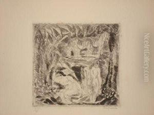 Deux Baigneuses by Charles Georges Dufresne