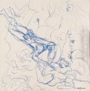 Persee Et Andromede by Charles Georges Dufresne