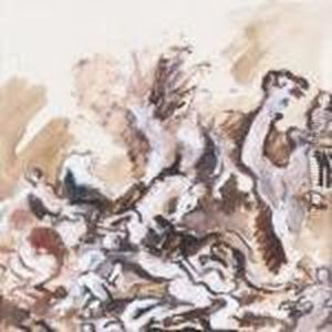 Chasse Au Lion Avec Dromadaire