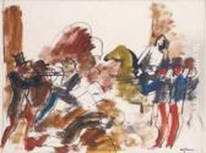 Les Revolutionnaires by Charles Georges Dufresne