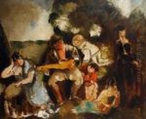 Le Concert by Charles Georges Dufresne