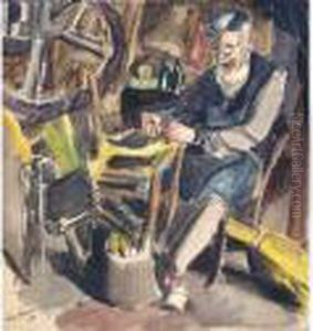 Esquisse Pour Le Rempailleur