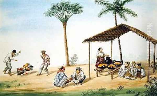 A Foodstall on a Street - view 1
