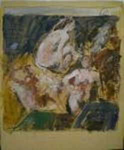 Trois Baigneuses by Charles Georges Dufresne