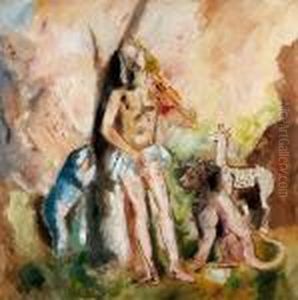 Orphee Charmant Les Animaux by Charles Georges Dufresne