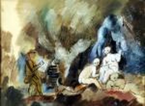 Scene Mythologique - view 1