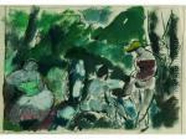 Les Baigneuses. - view 1