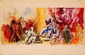 Le Jugement, Circa 1934 by Charles Georges Dufresne