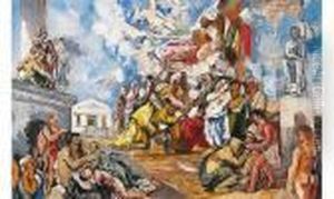 Le Sacrifice D'iphigenie by Charles Georges Dufresne