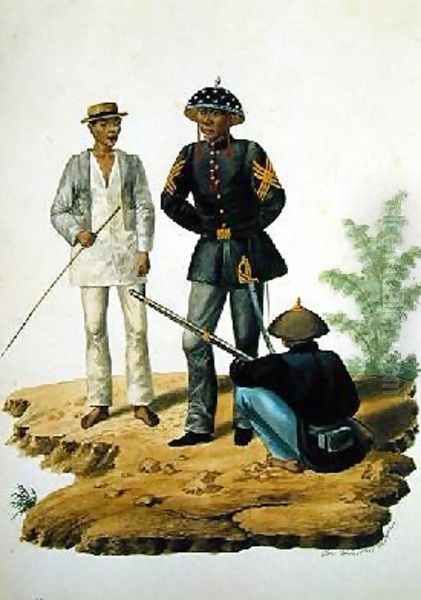 Officers of the Civil Guard - view 1