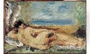 Nu Devant Un Bord De Mer