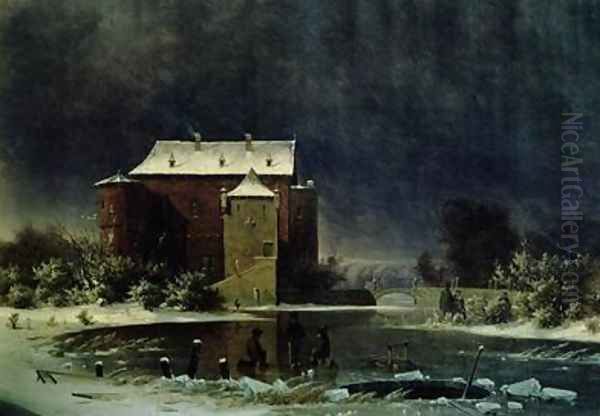 Haunted House in the Snow 1848 - view 1